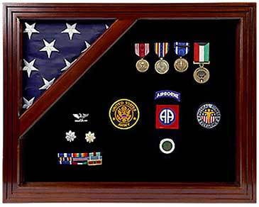Military Award Shadow Box with Display Case The Military Gift Store