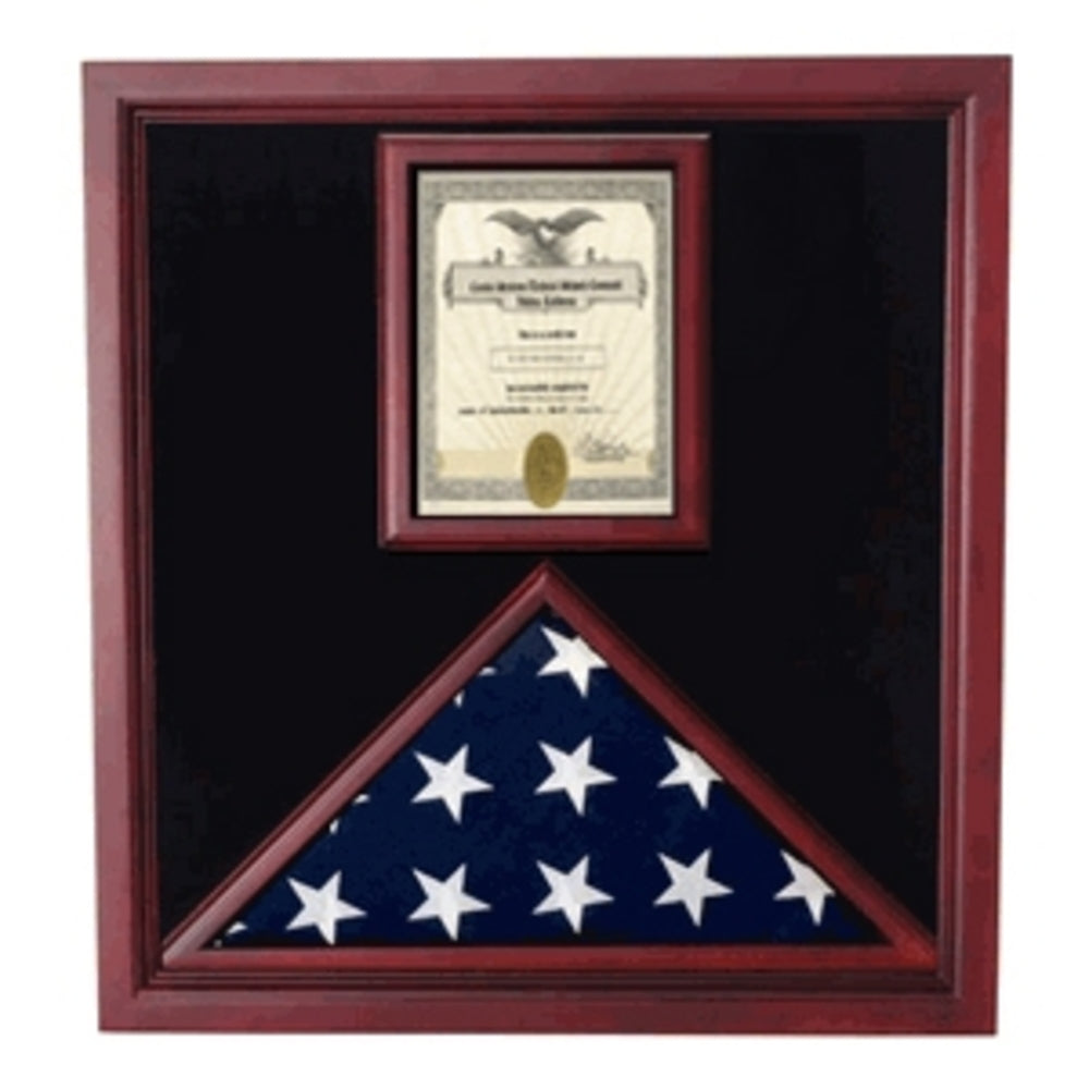 Flag and Document Case - Vertical 8 1/2 x 11 Document. The Military Gift Store
