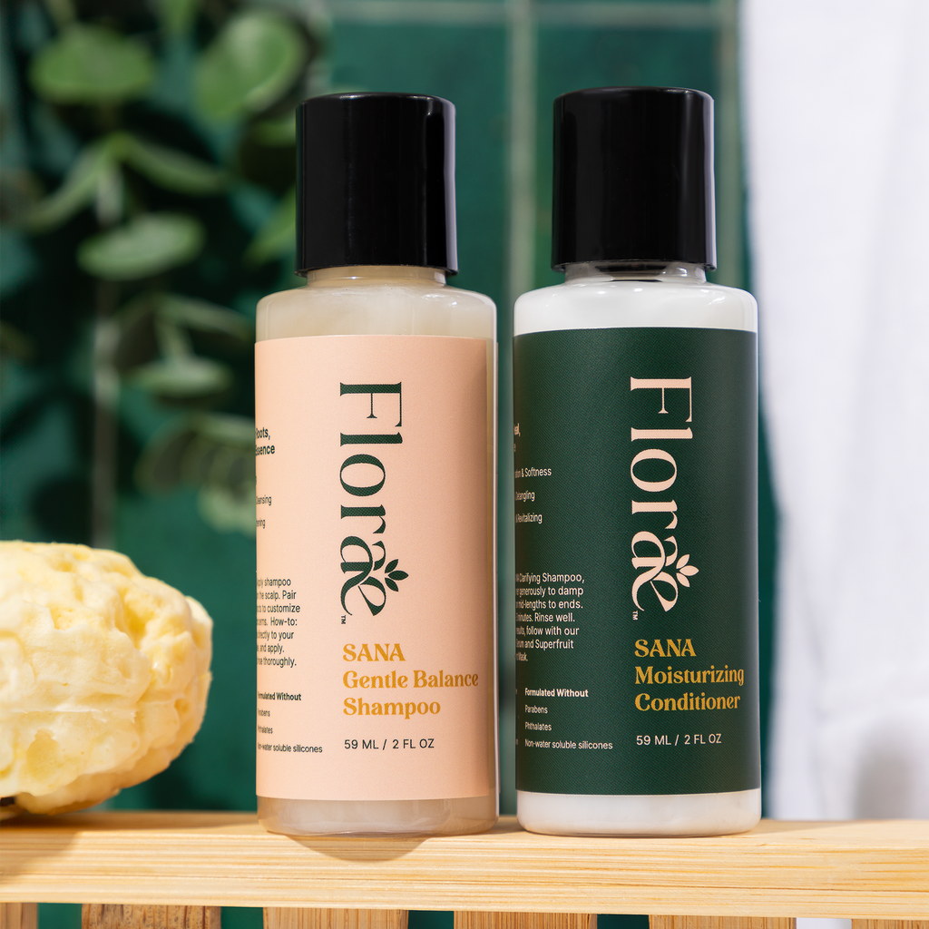 Travel Minis SANA Shampoo & Conditioner Set Floraebeauty
