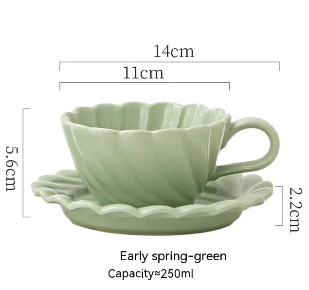 Ceramic Coffee Cup Set Pi-Mart