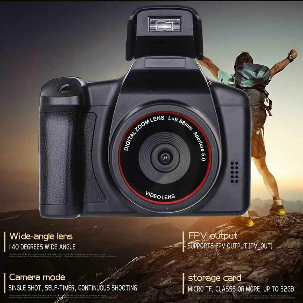 Digital Camera 3.0 Inch TFT LCD Screen 16X Zoom HD 16MP 1080P Anti-Shake Mic US Pi-Mart