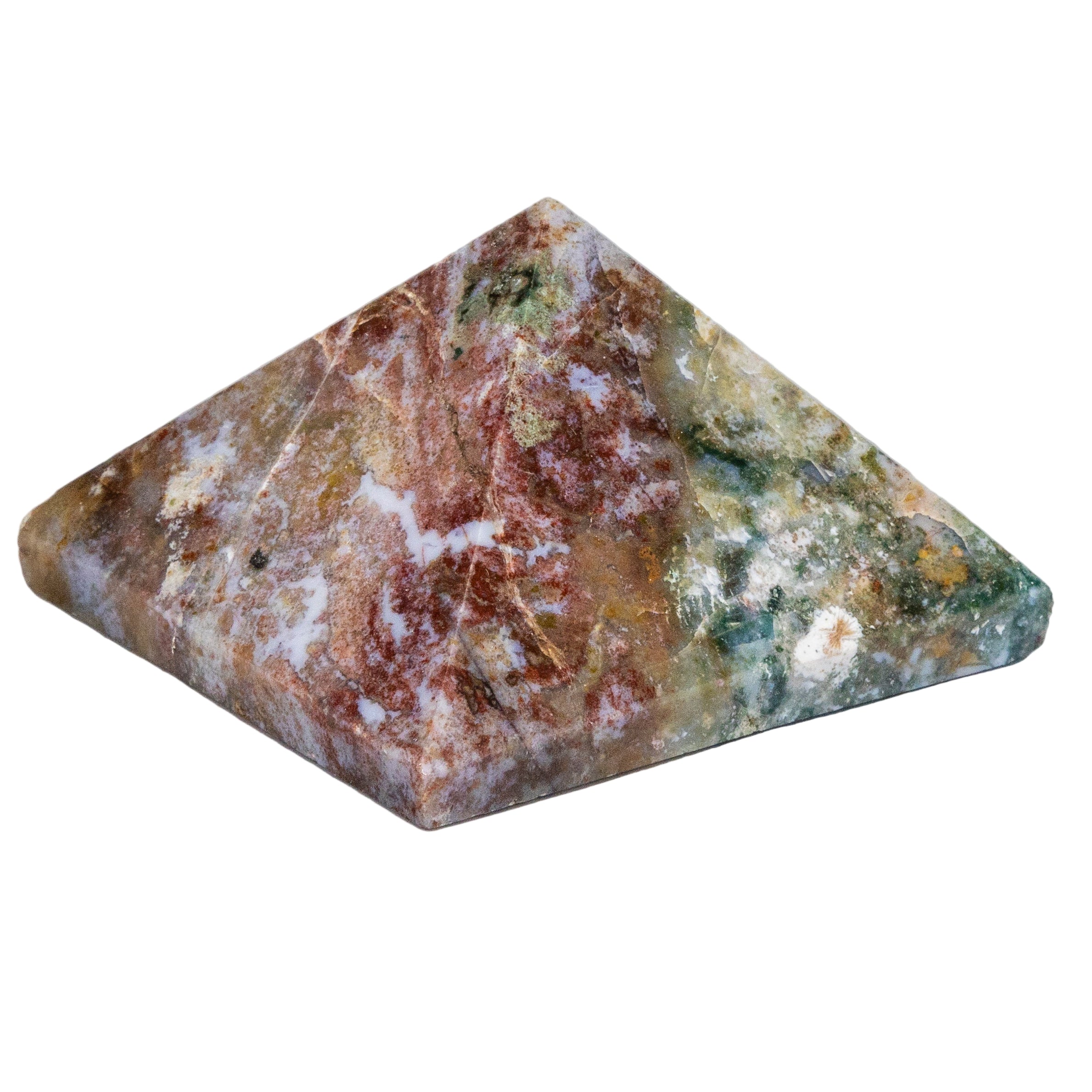 Moss Agate Pyramid - SJB-DIAMOND ELITES