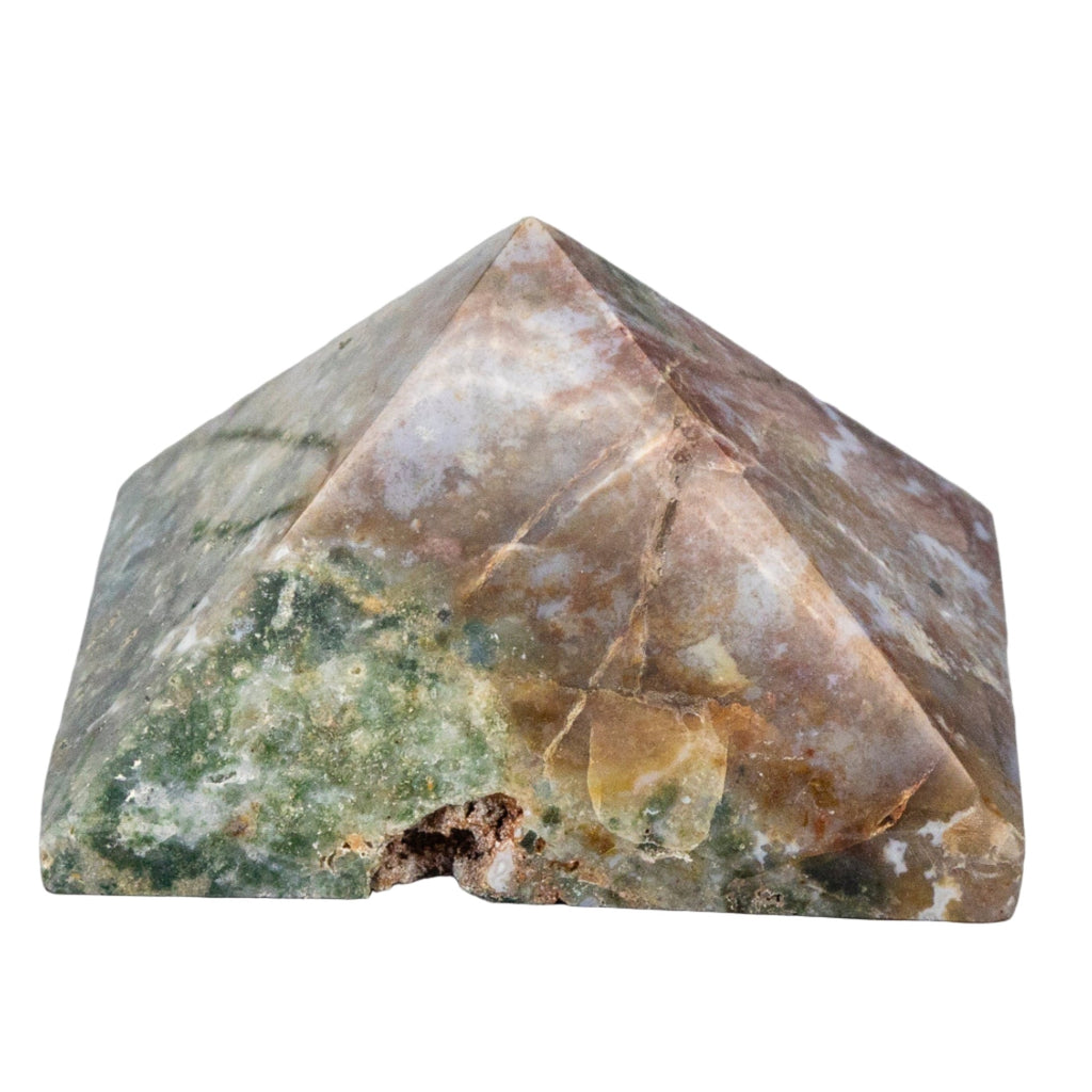 Moss Agate Pyramid - SJB-DIAMOND ELITES