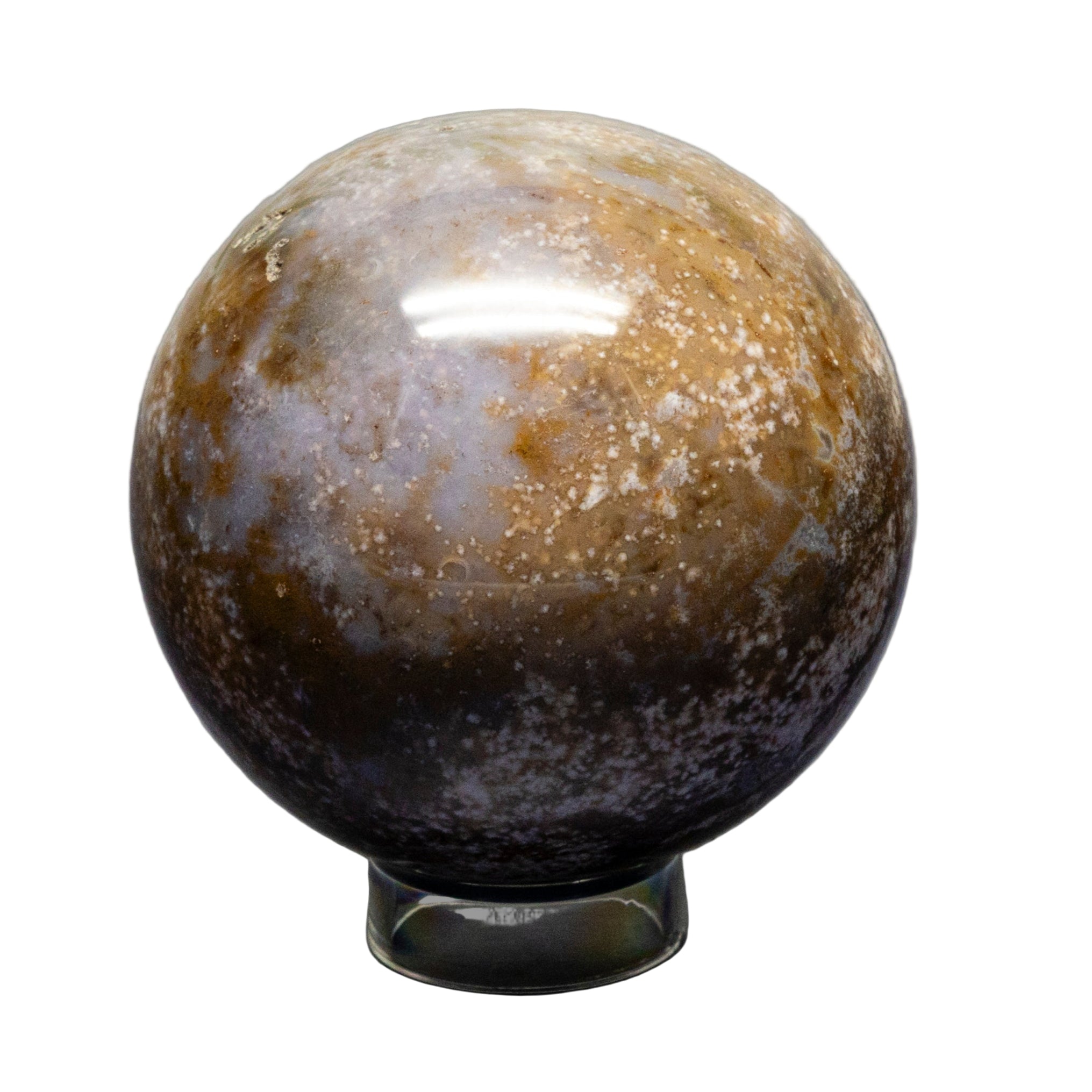 Moss Agate Sphere 76mm - SJB-DIAMOND ELITES