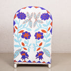 Yoruba Beaded Arm Chair Set of 2 | Blue Flowers Lootquake LLC