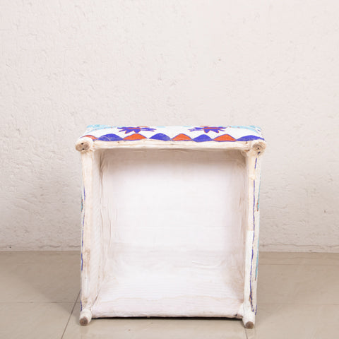 Yoruba Beaded Arm Chair Set of 2 | Blue Flowers Lootquake LLC