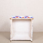 Yoruba Beaded Arm Chair Set of 2 | Blue Flowers Lootquake LLC