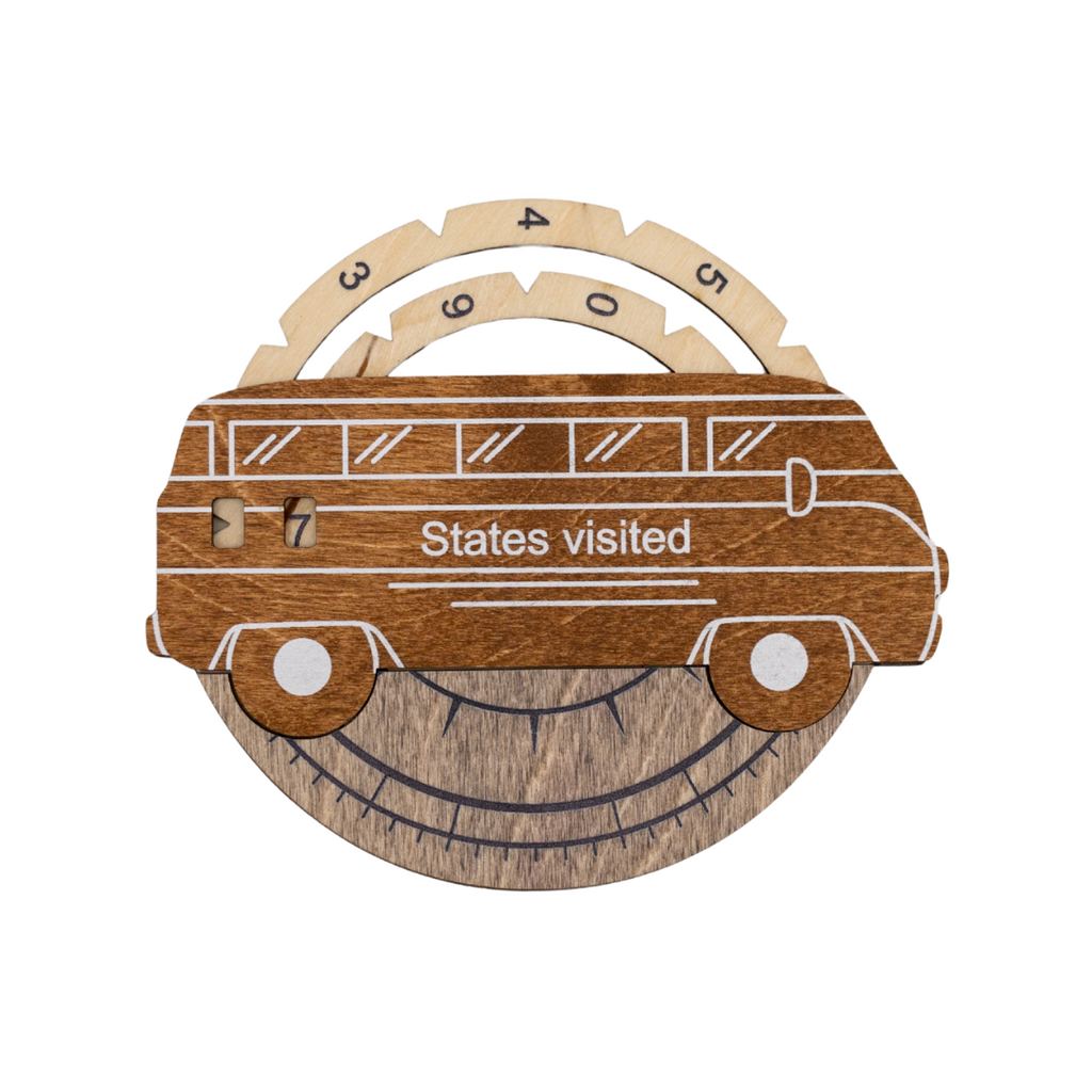 Travel Tracker 3D Wooden USA Map - SJB-DIAMOND ELITES