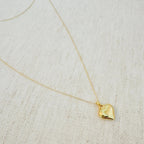 My Puffy Heart Long Chain Necklace
