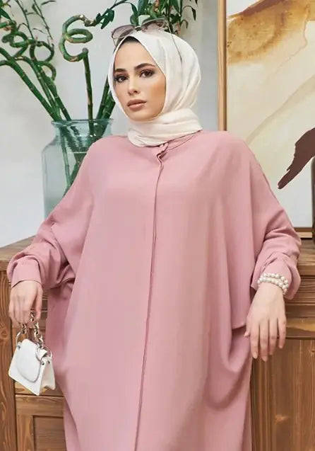 Abaya Long Sleeve Dress for Women
