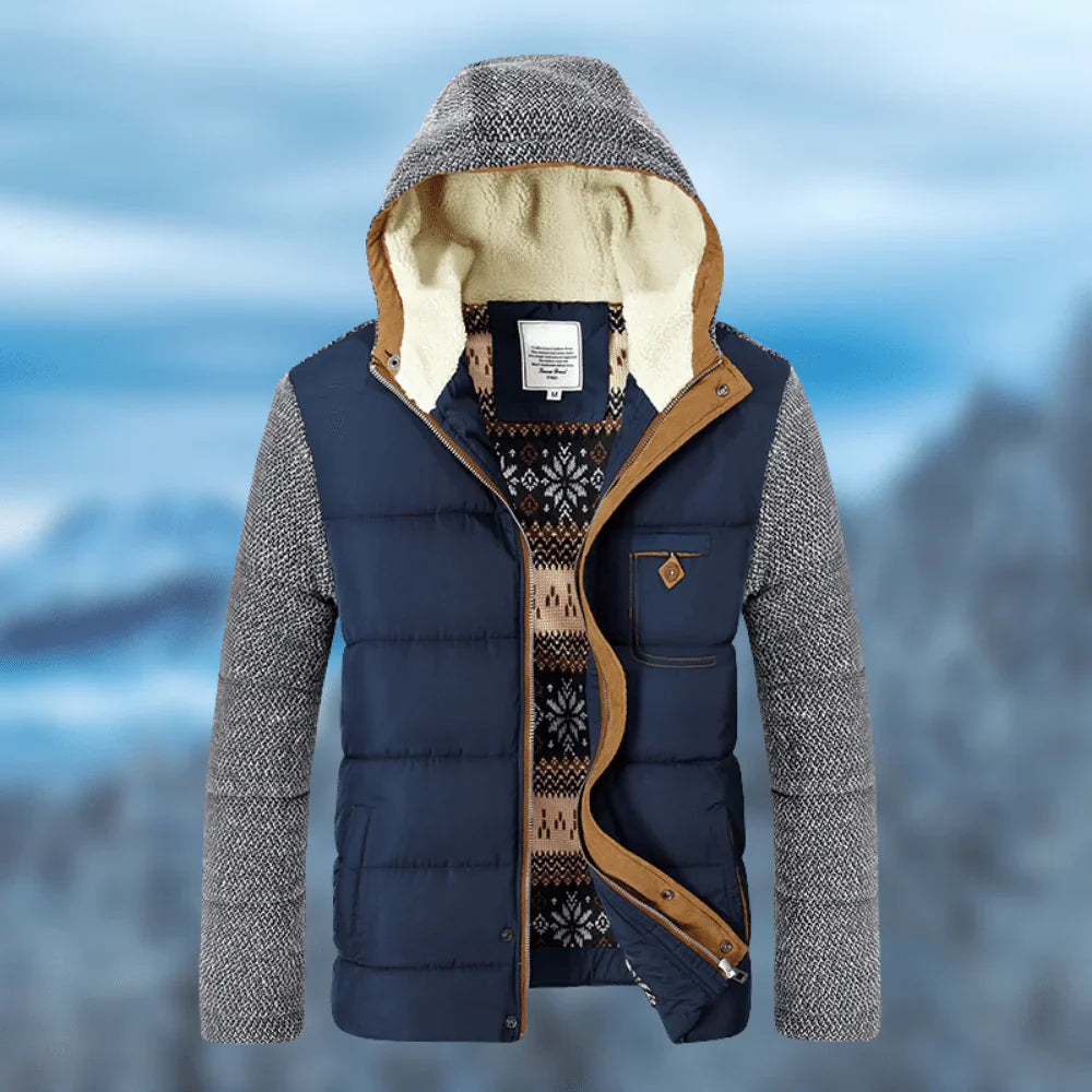 Men's Cotton Padded Hooded Jacket - MOQ 200pcs Pi-Mart