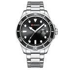 Men's large dial calendar watch Pi-Mart