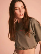 Round Neck Crop Top - SJB-DIAMOND ELITES