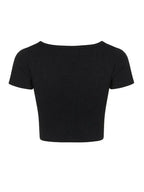 Square Neck Crop Top - SJB-DIAMOND ELITES