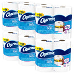 Charmin Ultra Soft Toilet Paper Bath Tissue Mega Roll 24 Count 4 Count (Pack of 6)