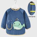 Waterproof Bib for Boys - Stylish Reversible Design Pi-Mart