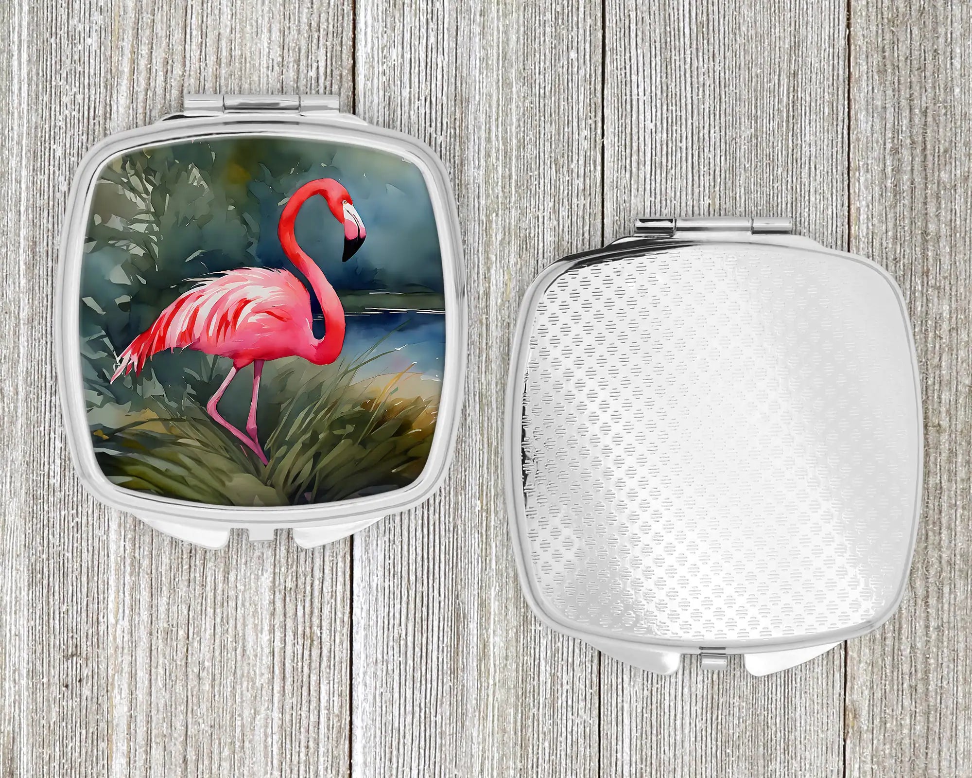 Flamingo Compact Mirror Pi-Mart