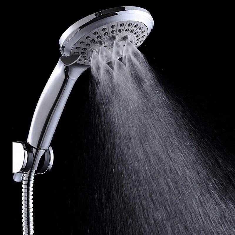 High Pressure Shower Head 5 Settings Handheld Shower Heads Spray With 5 FT Hose Pi-Mart