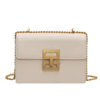 Retro European American Handbags with Chain Detail