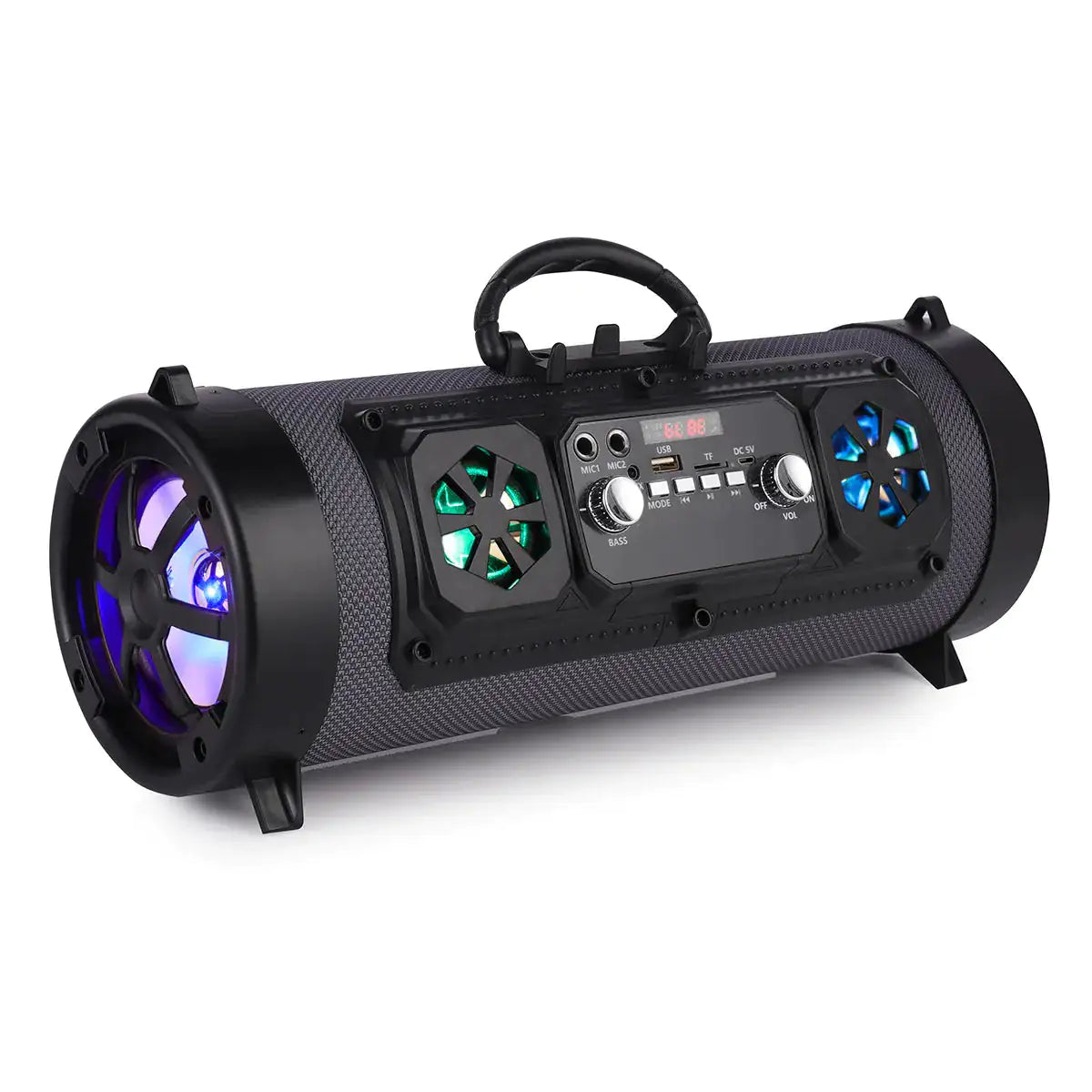16W Portable Column Bluetooth-Compatible Speaker Pi-Mart