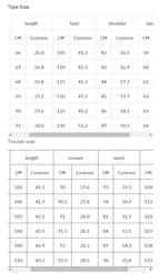Hoodless Pullover Sweatshirt Sets Pi-Mart