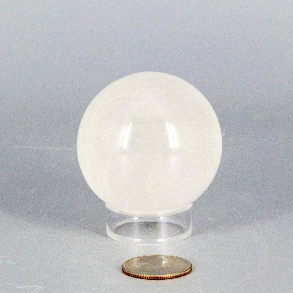 Natural Quartz Sphere "The Master Healer" 53-55MM