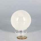 Natural Quartz Sphere "The Master Healer" 53-55MM