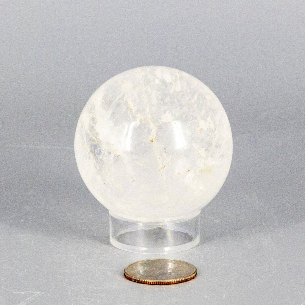 Natural Quartz Sphere "The Master Healer" 53-55MM