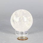 Natural Quartz Sphere "The Master Healer" 53-55MM