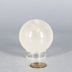 Natural Quartz Sphere "The Master Healer" 53-55MM
