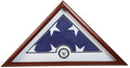 Navy Frame, Navy Flag Display Case, Navy Gift - 5' x 9.5' Flag. The Military Gift Store