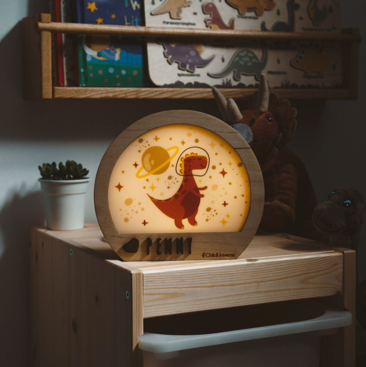 Girl Dinosaur Night Light - SJB-DIAMOND ELITES