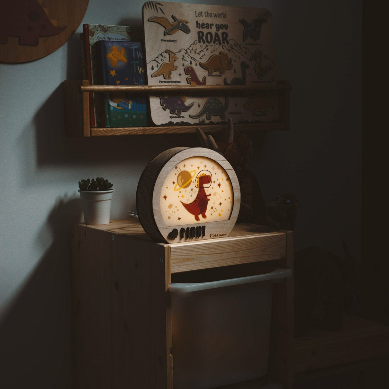 Girl Dinosaur Night Light - SJB-DIAMOND ELITES