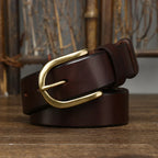 Retro Copper Buckle Men's Belt Pi-Mart