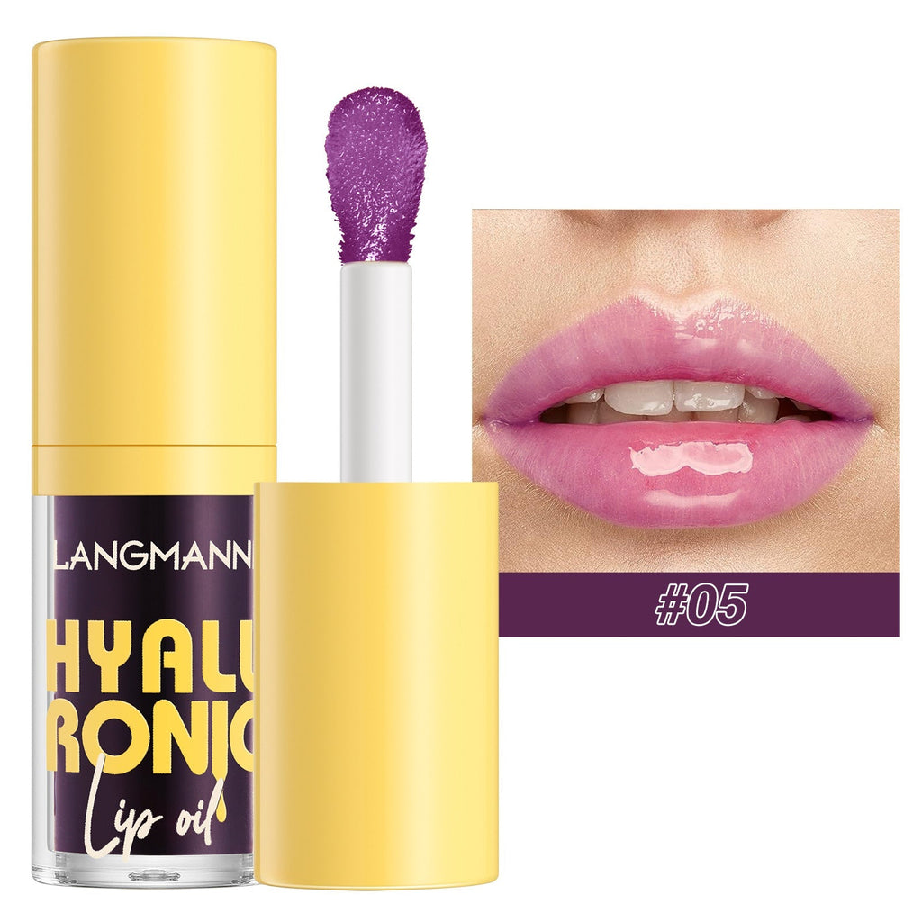 6 Colors Transparent Hyaluronic Acid Lip Balm Gloss Pi-Mart