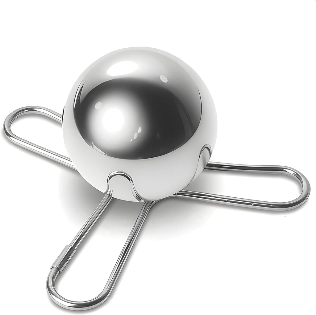 Stainless Steel Bracket Round Spherical Coffee Drink Cooling Tool Pi-Mart