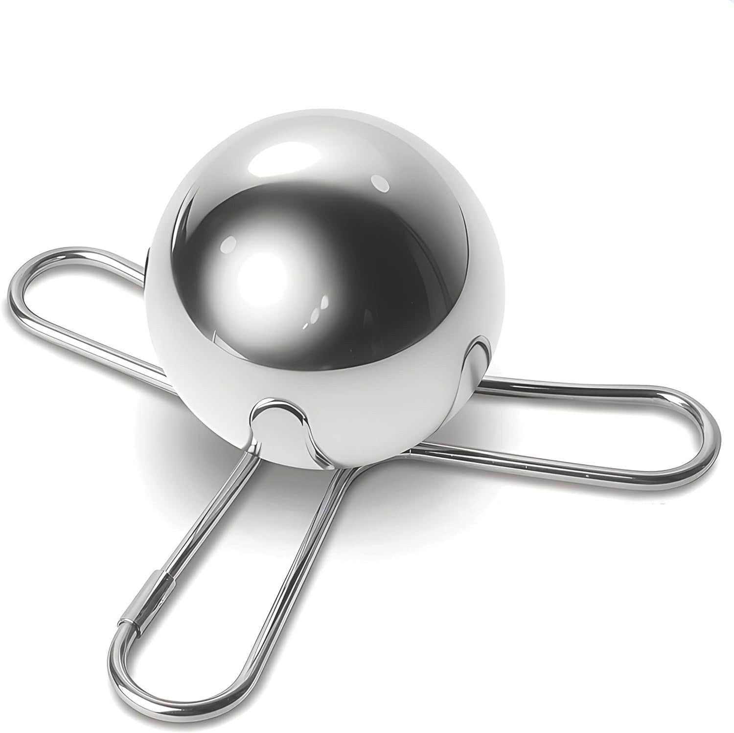 Stainless Steel Bracket Round Spherical Coffee Drink Cooling Tool Pi-Mart