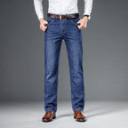Loose Straight Business Washed Jeans Lootquake LLC