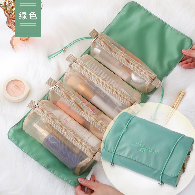 Four-in-one cosmetic bag, makeup bag organizers,Travel makeup bag,Portable travel storage portable toilet bag, - SJB-DIAMOND ELITES