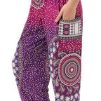 Women's Striped Digital Floral Print Casual Jumpsuit Lootquake LLC