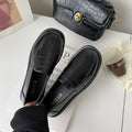 Surround Toe Leather Shoes Retro Western Loafers Style SH08210502 - SJB-DIAMOND ELITES