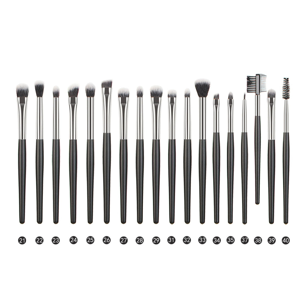 Animal Hair Makeup Brush Full Set Pi-Mart