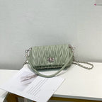 Women's Rhombus Diamond Chain Bag - Small Hobo Crossbody Shoulder Bag - SJB-DIAMOND ELITES
