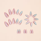 0977- Printed press on nails fake nails removable