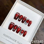 1029- Handmade press on nails fake nails removable