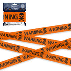 Halloween Warning Strip Tape - Plastic Isolation Decoration Tape for Horror Atmosphere - SJB-DIAMOND ELITES