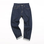 Autumn Dark Blue Loose Trendy Casual Jeans Lootquake LLC