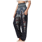 Women's Striped Digital Floral Print Casual Jumpsuit Lootquake LLC
