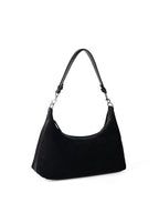 Design suede simple armpit bag, autumn and winter retro versatile handbag, small hobo shoulder bag women