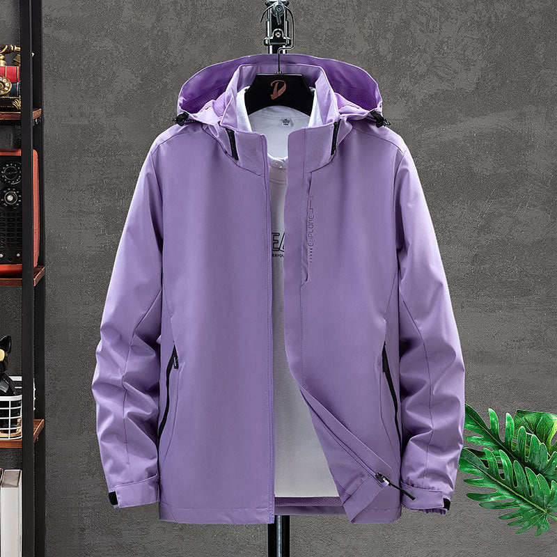 Thin Shell Jacket Waterproof Windbreaker Jacket Pi-Mart